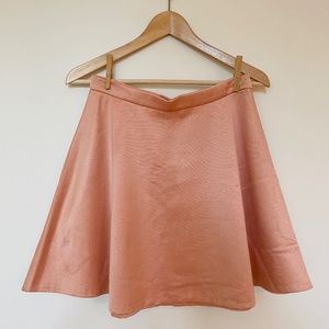 CLUB MONACO Silky Peach Circle Skirt